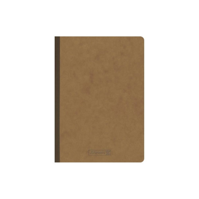 Notebook a5 squared ,90 gr. Premium brown, , medium image number null