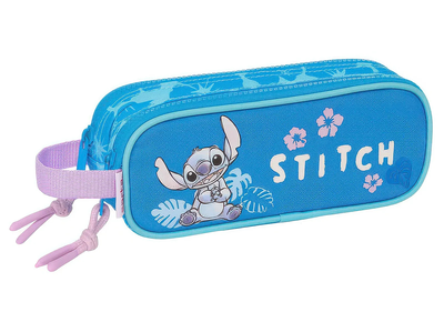 Disney stitch hawaii triple pencil case