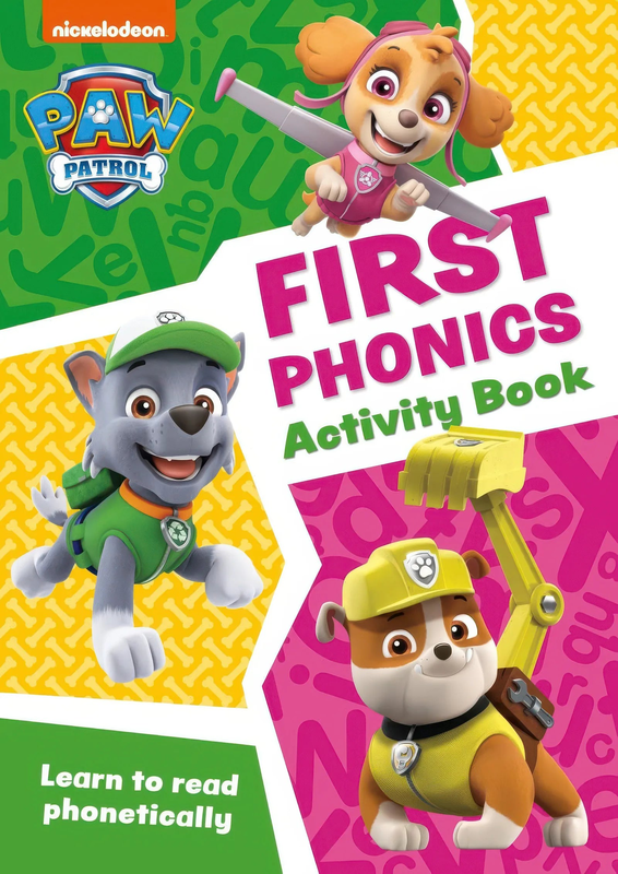 Product image: Paw patrol first phonics activity book, , medium-null