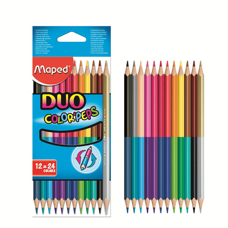 Product image: Maped color peps duo colors x12 =24 colors, , medium-null