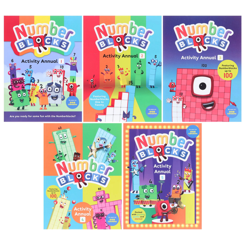 Numberblocks fun activity paperback annual assortment-null