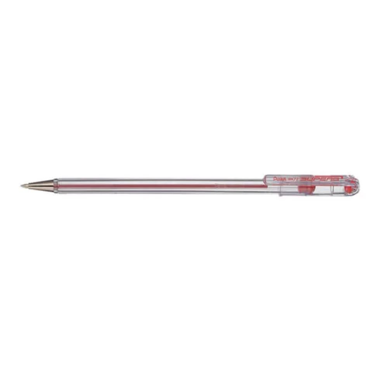 Pentel bk-77-c super b point pen 07 red, , medium-null
