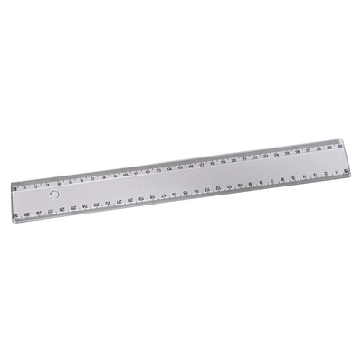 Plastic ruler 30cm, , medium
