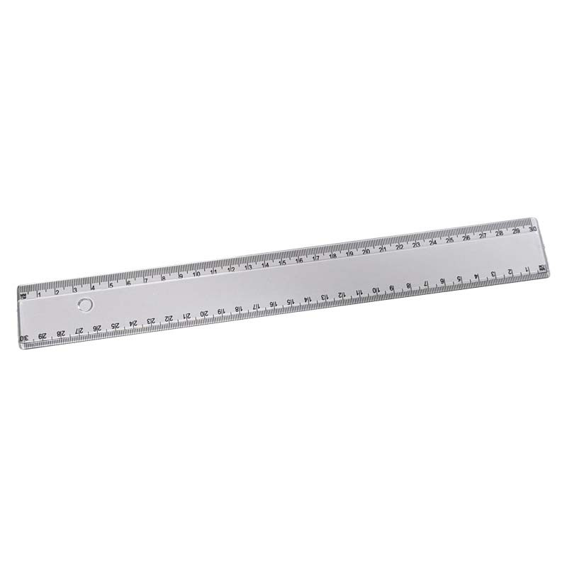 Plastic ruler 30cm, , medium-null