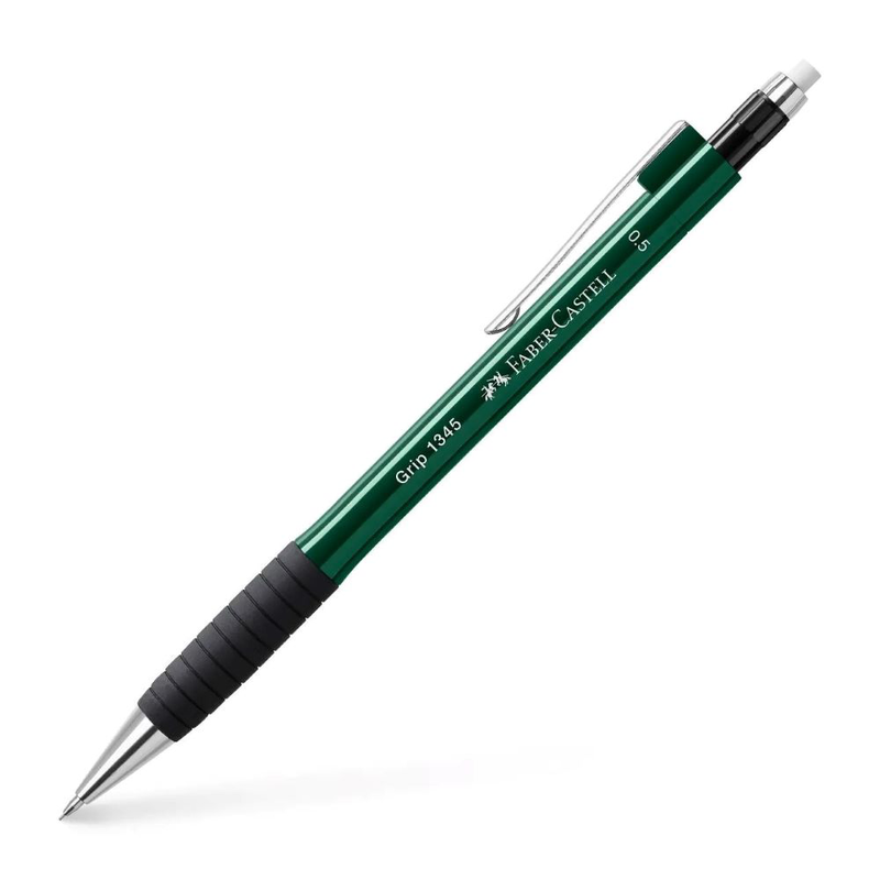 Faber castell grip mechanical pencil 0.5 mm green, , medium-null