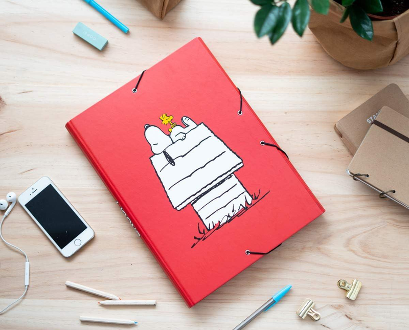 Snoopy premium a4 file folder-null