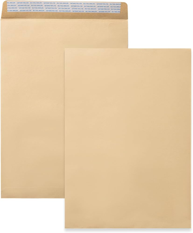 Brown envelopes 458x324 50 pcs 9k1318p, , medium-null