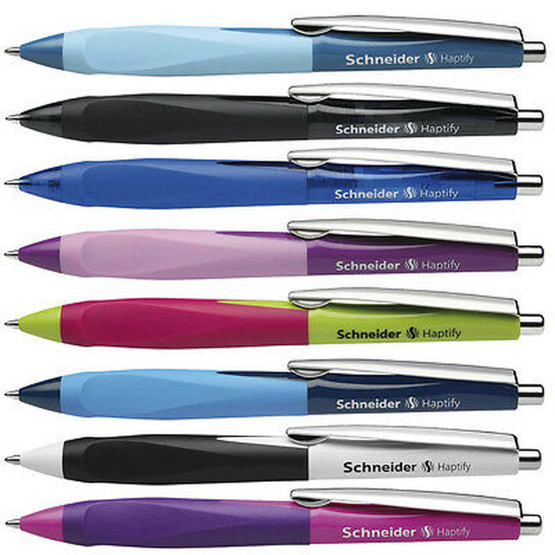 Ballpoint pen haptify m white-mint schneider, , medium-null