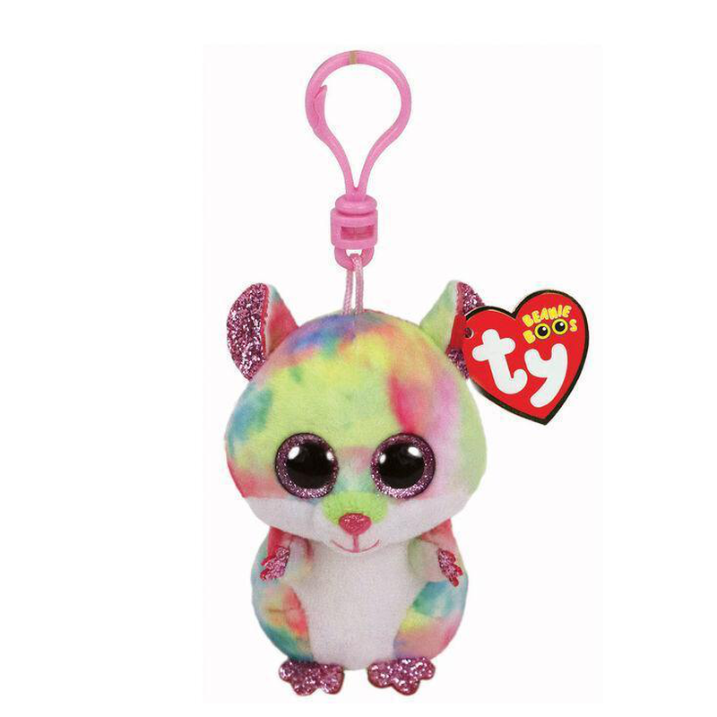 Ty beanie boo rodney the hamster keyring, , medium-null