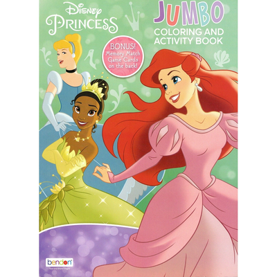 Disney princess 80-page coloring and activity book: unlock a kingdom of fun and learning!, , medium