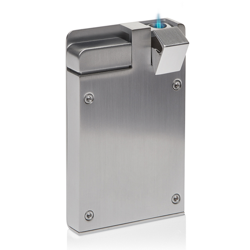 Porsche design lighter p'3639 jet flame knurling, , medium-null