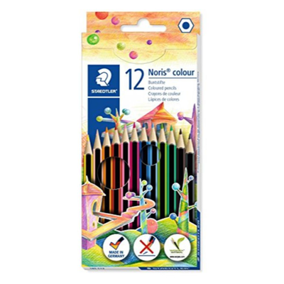 Noris colour pencil 10+2 free, , medium