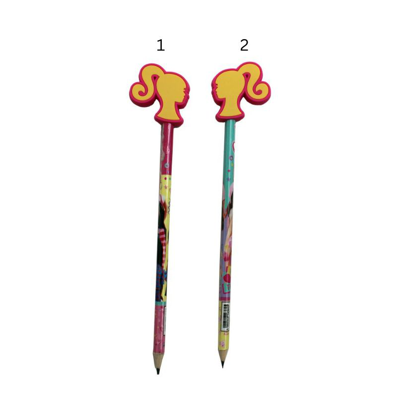 Gim barbie pencil rubber figure, , medium-null