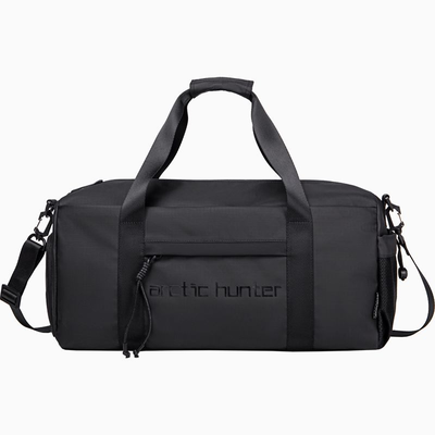 Arctic hunter workout duffel bag black 25l, Black, medium