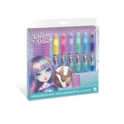Nebulous stars glitter hair chalk pens 11432, , medium