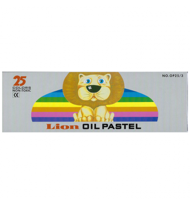 Lion oil pastel 25 colours