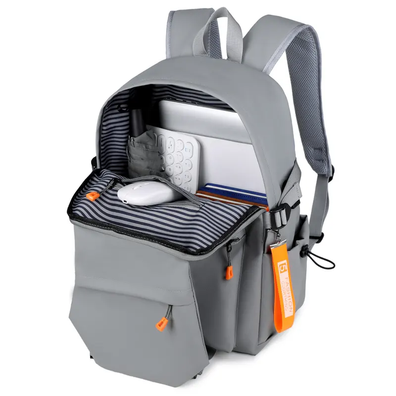 Urban edge cAMDen backpack grey 15,6" with USB port-null