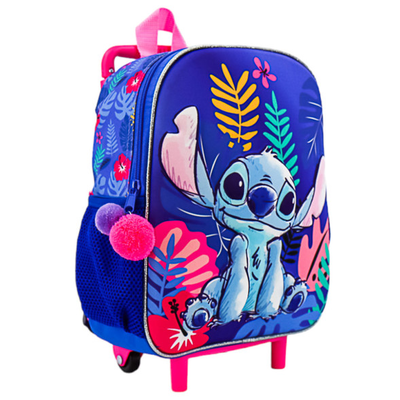 Disney junior trolley backpack stitch 3d, , medium