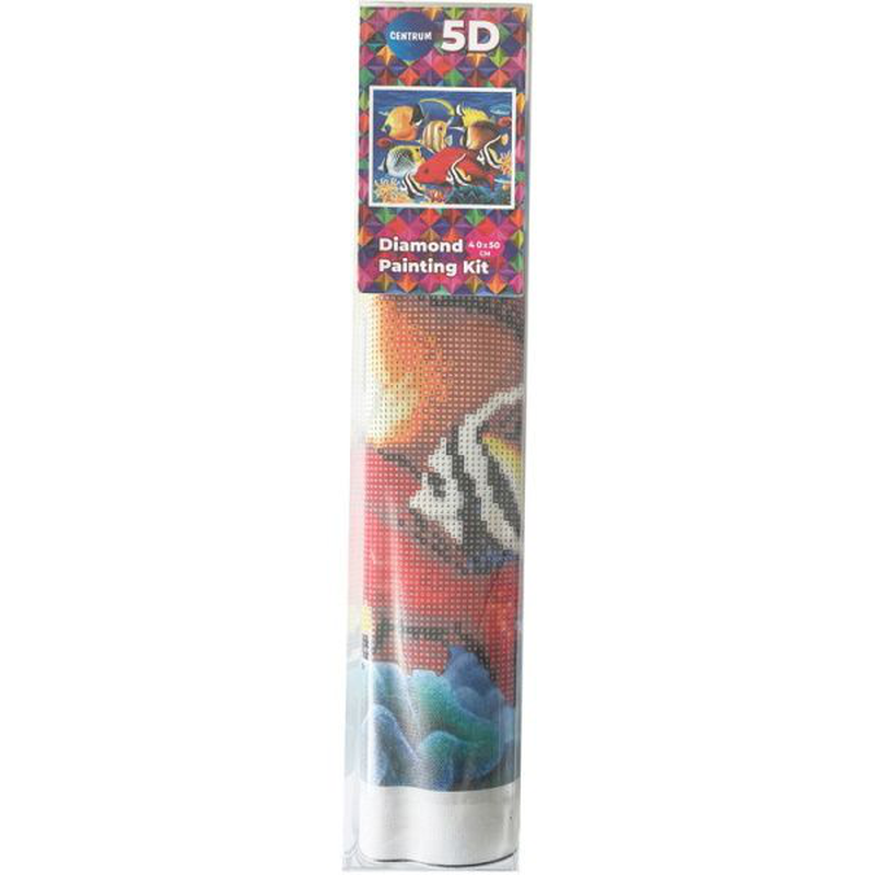 Product image: Diamond pictures canvas 40x50cm fish, , medium-null