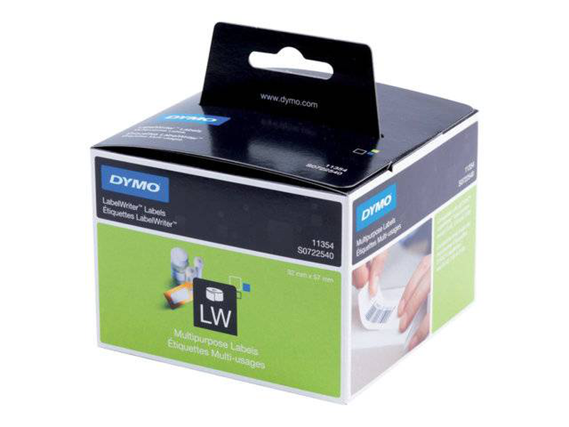 Dymo labelwriter / multi-purpose labels / white / 57 x 32 mm 1000 label(s) ( 1 roll(s) x 1000 ) / for dymo labelwriter, , medium-null