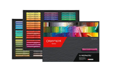 Caran d'ache neopastel - set of 96 - assorted colors (7400.396)