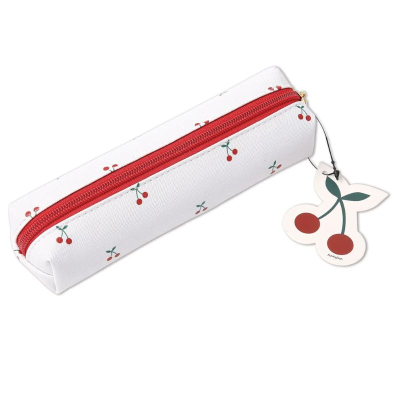Funky fish pencil case white cherry blossom, , medium-null