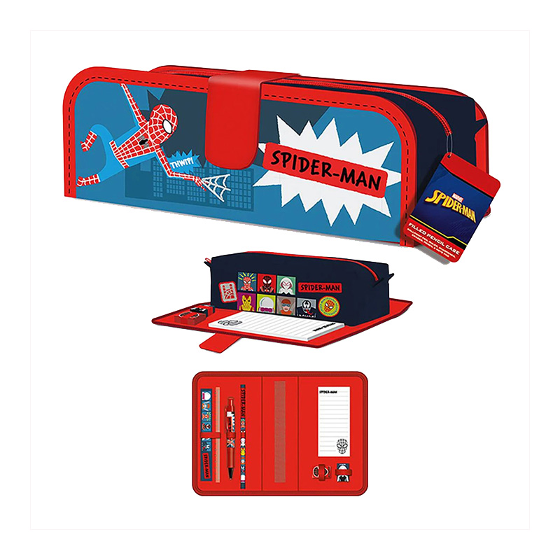 Spider-man (sketch) filled pencil case, , medium-null