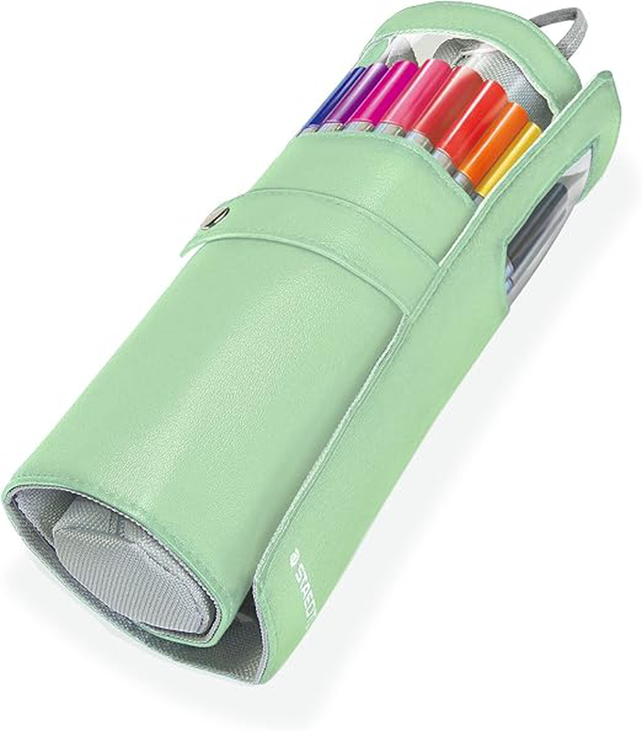 Staedtler - 334 pc20 - pencil case of 20 superfine tip pens   - 20 assorted colours image number null