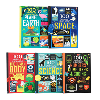 USBorne 100 things to know book assortment - ages 8-12, , medium