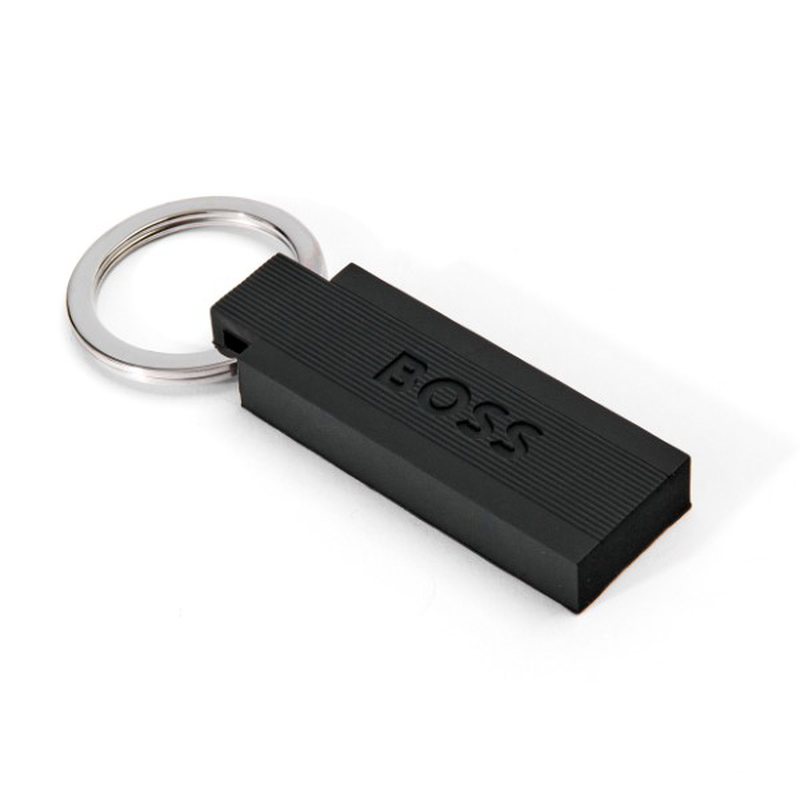 Boss key ring edge iconic black, , medium-null