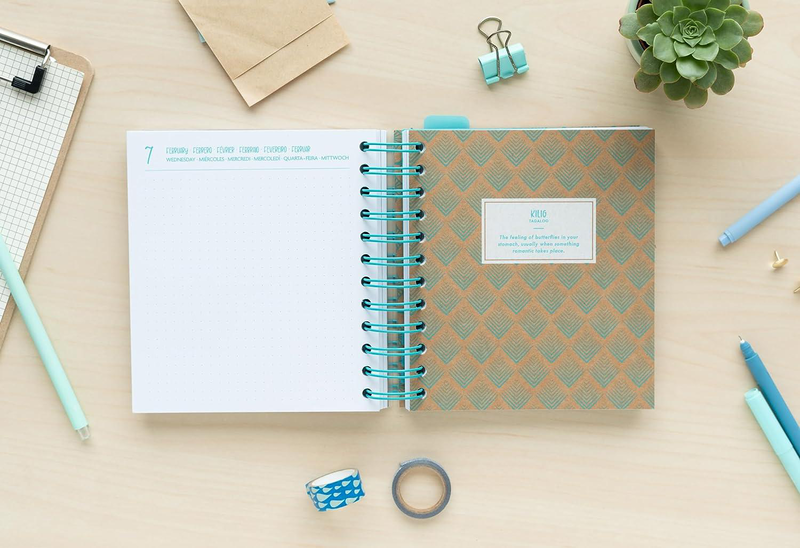 Product image: Kraft 2023/2024 academic diary day to page 11 months-null