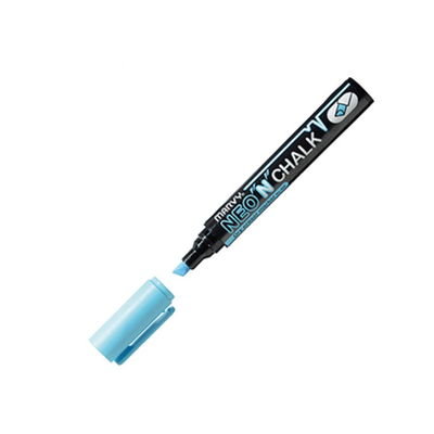 Chalk marker fl. Blue, Light Blue, medium