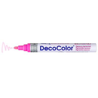 Decocolor paint marker broad - 200/9 pink, , medium