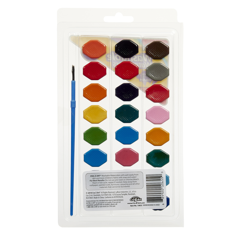 Cra-z-art washable watercolors 24 colors, , medium-null