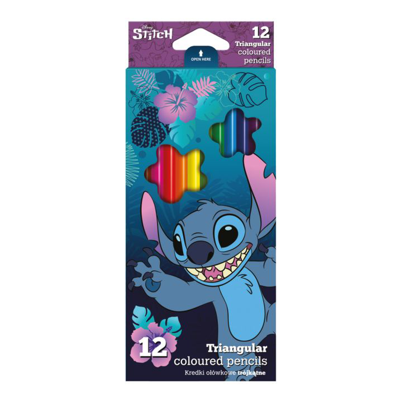 Disney stitch colour pencils, , medium-null