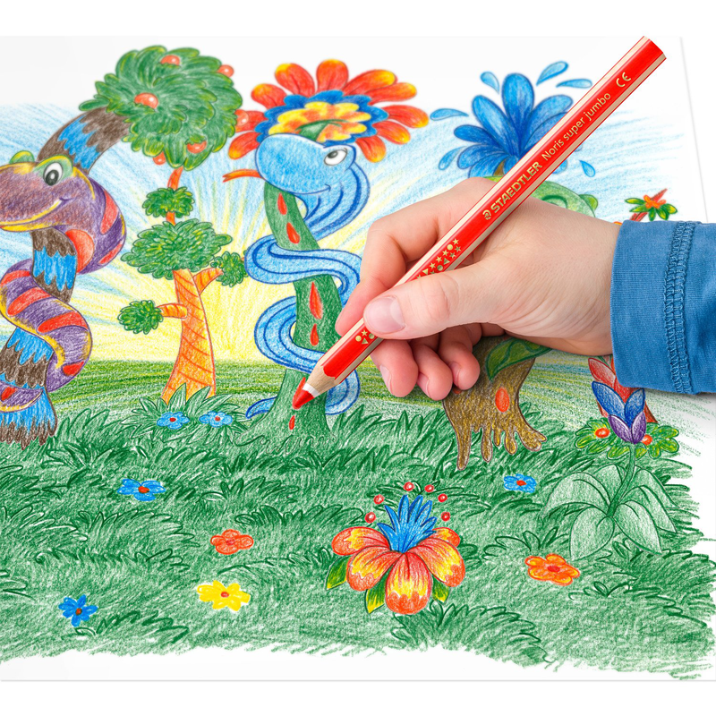 Product image: Staedtler 12 noris coloured pencils super jumbo, , medium-null