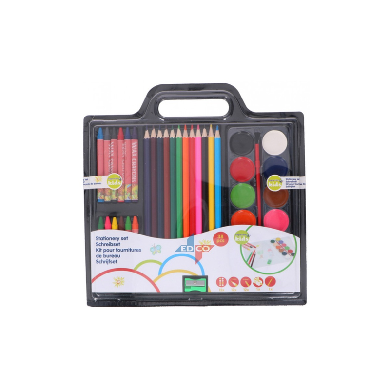 Stationery set 38pcs pl, , medium-null