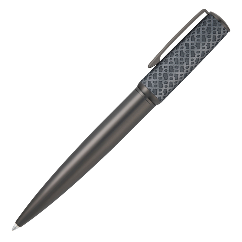 Hugo Boss ballpoint pen arche monogram gun, , medium image number null