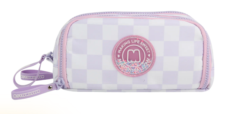 Marshmallow25 check it triple pencil cases-null