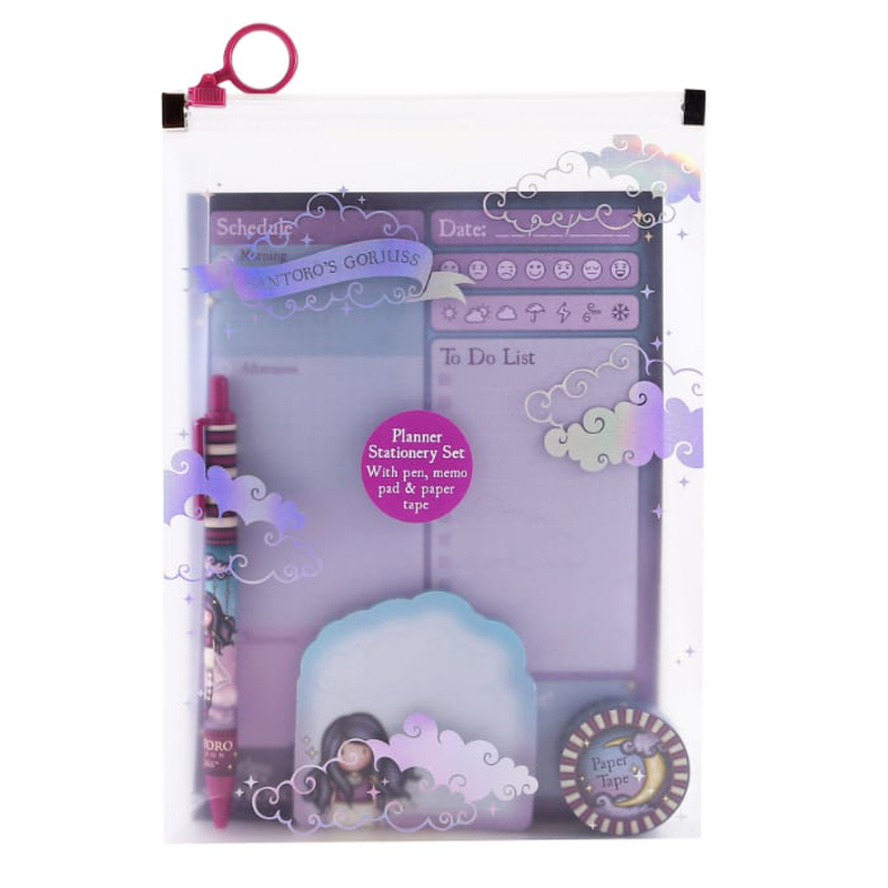 Gorjuss - planner stationery set - little storm cloud, , medium-null