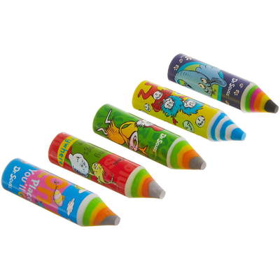 Raymond geddes dr. Seuss crayon eraser (pack of 24), , medium