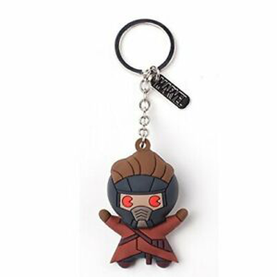 Marvel peter quill character 3d keyring, , medium