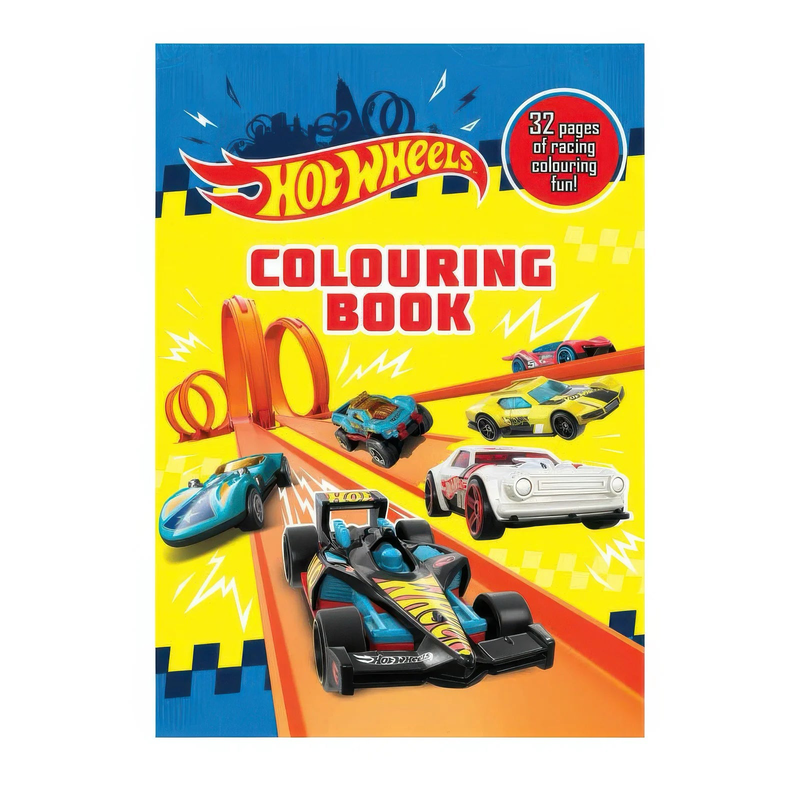 Product image: Hot wheels colouring book, , medium-null