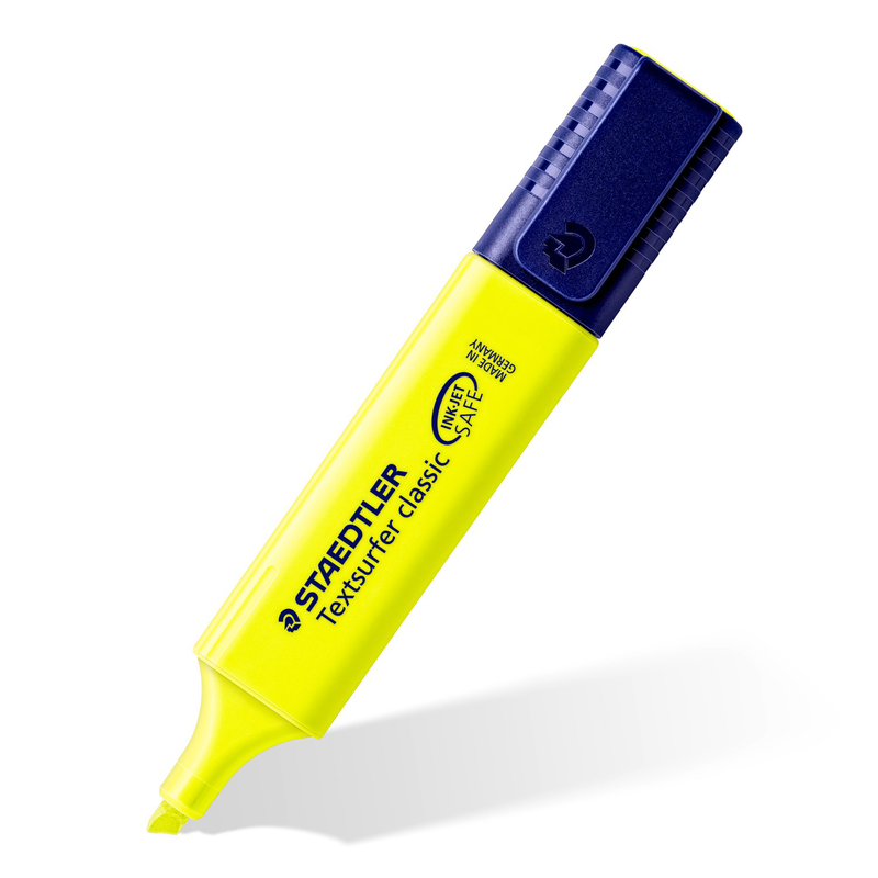Staedtler textsurfer classic highlighter - yellow 364/1, , medium-null