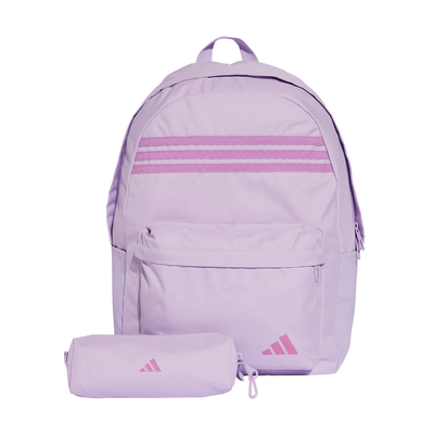 Adidas adults classic 3-stripes horizontal, Powder Plum, medium