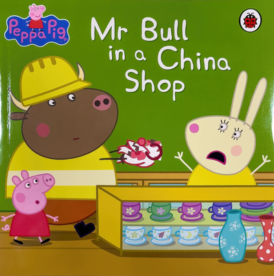 Peppa pig: mr bull in a china shop paperback book, , medium