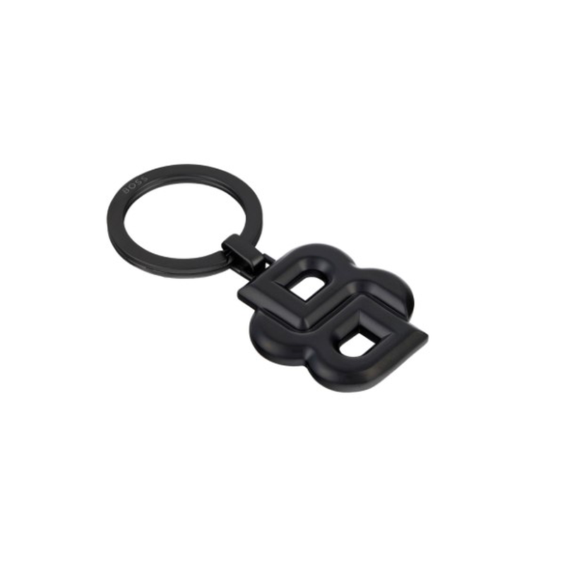 Boss key ring double b matt black, , medium image number null