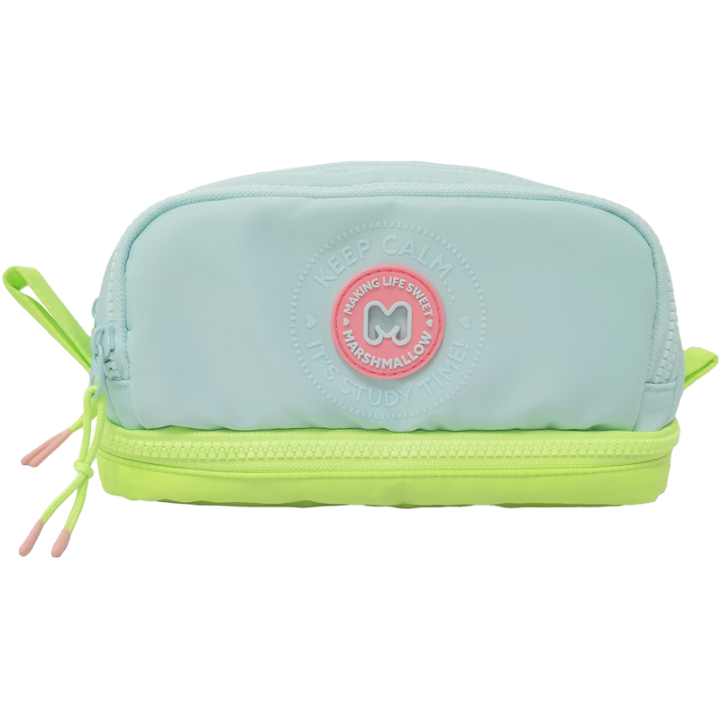 Marshmallow multi pocket pencil case 65902 (1pc random selection of color), , medium-null