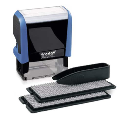 Trodat do it yourself stamp printy typo 4912 4-lines english