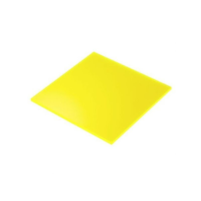 Acrylic sheet 3mm 20x20cm yellow, , medium